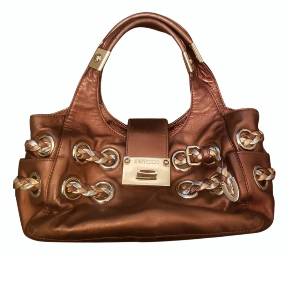 Jimmy Choo leather handbag